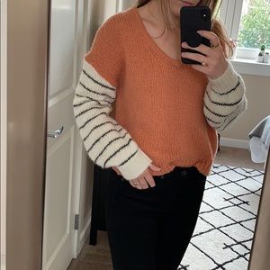Madewell Balloon Sleeve Pullover Sweater